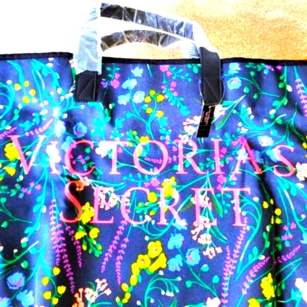 Victoria's Secret Floral Tote Bag